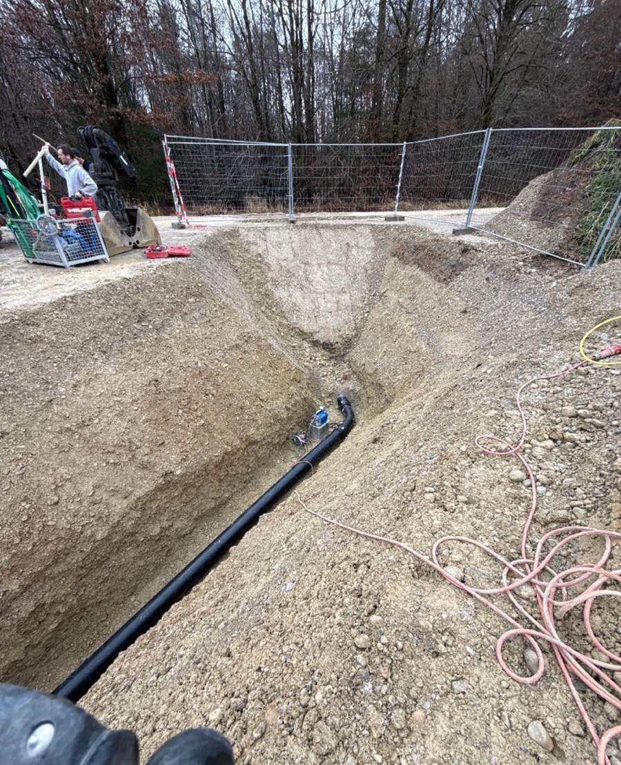 Parallele Rohrleitungen