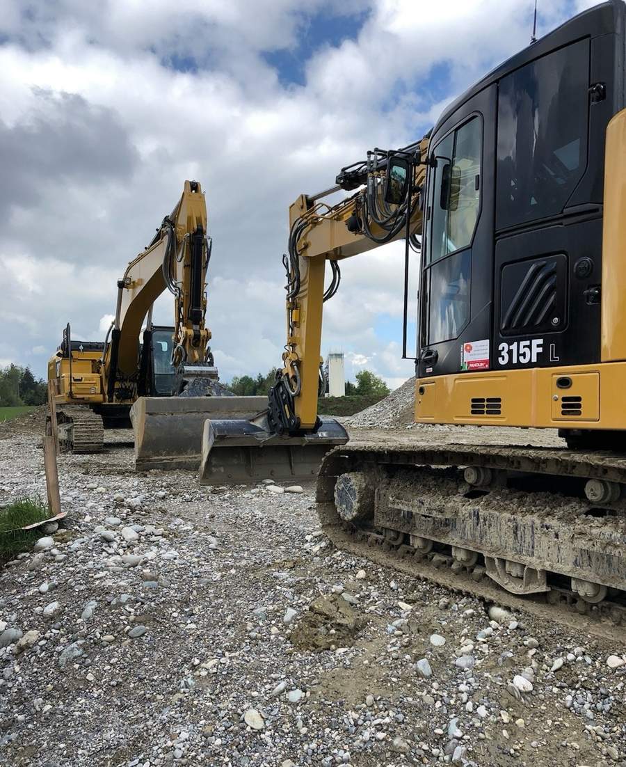 Moderner Maschinenpark